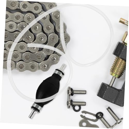 2sets Portable Manual Siphon Pump Kit for and Water Transfer Compact Hand Pump Hose for Automotive Emergencies Efficient Oil and Liquid Extraction Tool