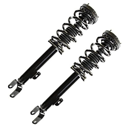 Detroit Axle - RWD Front Struts w/Coil Spring + Sway Bar End Links Replacement for Dodge Charger Challenger R/T SXT - 4pc Set - size: 4QS47324/ sway kit
