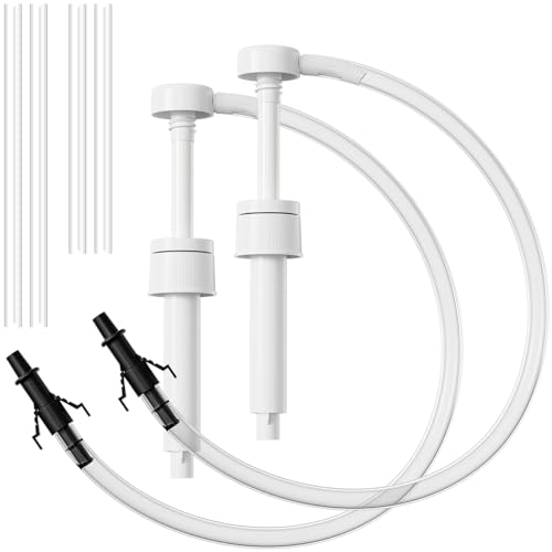 Fluid Pump for Standard Quart Bottles - (2Pack-28mm) 8cc Per Pump Stroke，transmission fluid pump ，Transmission Fluid Pump with 3rd Hand Adapter，Transfer Gear Oil，Differential & Transmission Fluid - color: fluid pump 2Pack
