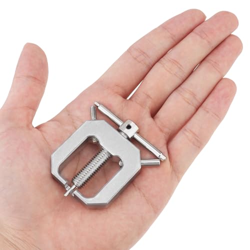 Motor Gear Puller, Universal Motor Pinion Gear Puller Remover Mini Gear Puller for RC Vehicle Models Rc Car Fan (Silver) - color: Silver