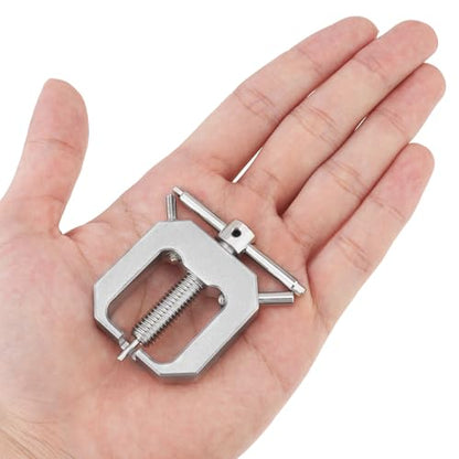 Motor Gear Puller, Universal Motor Pinion Gear Puller Remover Mini Gear Puller for RC Vehicle Models Rc Car Fan (Silver) - color: Silver