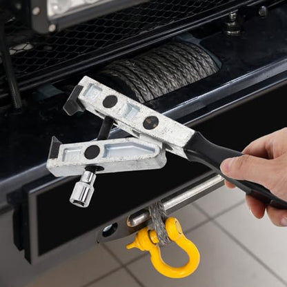 Universal 9-Hole Bearing Puller and Gear Puller Tool Set for Car Axle Nut and Half Shaft Cage Removal, Automotive Maintenance and Repair Equipment