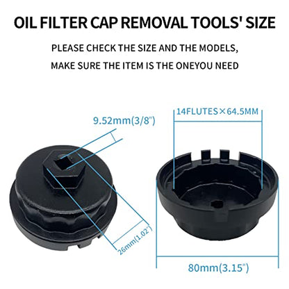 The 3+1 Notched Cap Oil Filter wrench tool IS suitable for some Toyota and Lexus models, such as Toyota GS300 IS part series, Lexus RX350, LS, GS part series