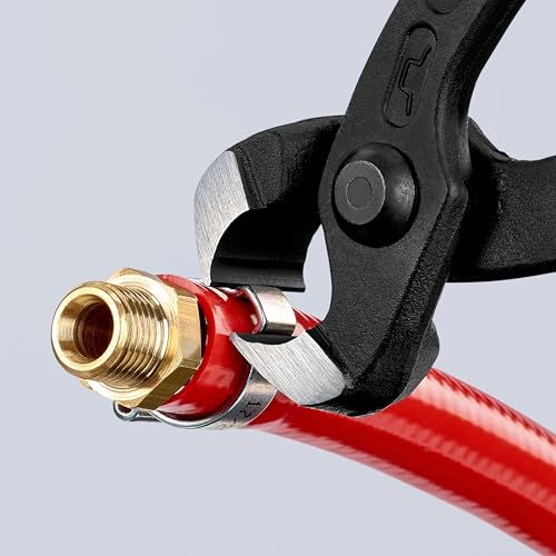 KNIPEX Tools Knipex Tools 10 98 i220 8.75" Ear Clamp Pliers (1098i220) - style: Front Jaw Only