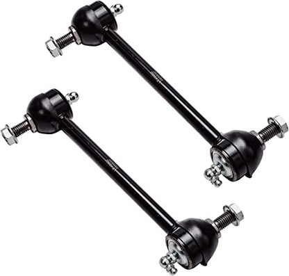 Detroit Axle - Rear 4pc Struts Kit for Chevrolet Impala Monte Carlo Oldsmobile Intrigue,2 Struts with Coil Spring 2 Stabilizer Sway Bar End Links Replacement Quick Install Ready Struts Shocks Assembly - size: 4QS2400004/Sway Kit