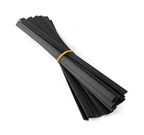JOUNJIP PolyPlaz Plastic Welding Rods for TPO TEO & PP Bumper Kayak Repairs, Flat Ribbon (20pack, PolyPlaz-Black) - size: 20pack, style: PolyPlaz-Black