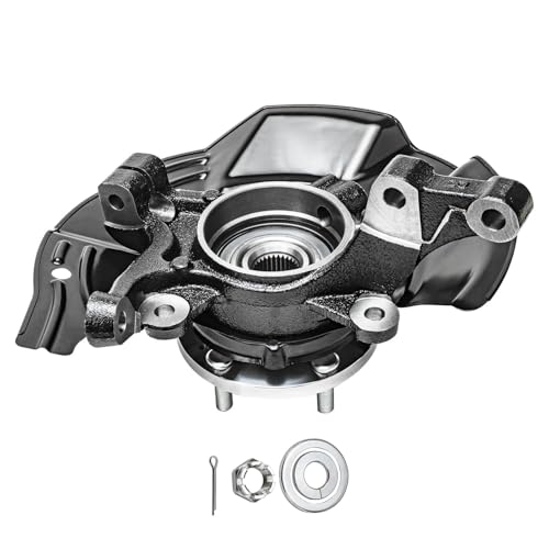 Detroit Axle - 2.0L Front Steering Knuckle Strut Kit for 2011 Kia Optima Built in Korea, 2 Front Steering Knuckle & Wheel Bearing Hubs 2 Struts w/Coil Spring 2 Rear Shock Absorbers Replacement - size: 6AQU47766/ strut shock sway kit