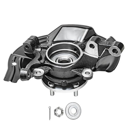 Detroit Axle - 2.0L Front Struts & Loaded Knuckle Kit for 2011 Kia Optima, 2 Steering Knuckles w/Wheel Bearing Hubs Assembly 2 Struts with Coil Spring Replacement Suspension Kit - size: 4QU47765/ Big strut kit