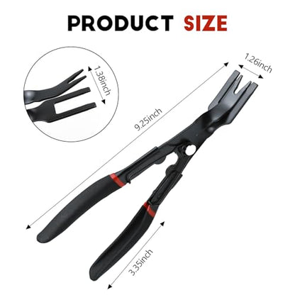 Wuyaoyao Panel Clip Pliers, Auto Door Panel Upholstery Trim Clips Removal Tool, Car Panels Clip Removal Plier, Automotive Fastener Push Pin Pry Pliers, Vehicle Dash Repair Tool, Car Accessories
