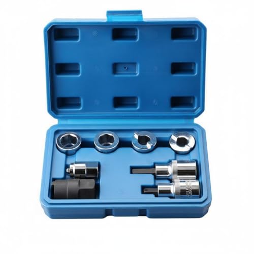 Chassis Strut Removal Kit Easy to Operate Strut Top Nut Wrench Set Portable Case Car Repair Tool for Workshop