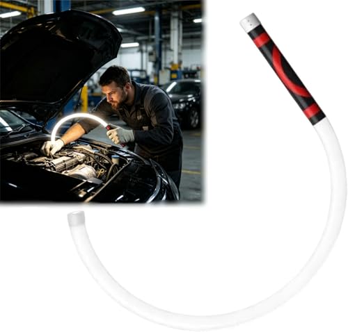 Flexible LED Flashlight Stick, 27" Bendable Mechanic Light,Work Light with High-Lumen LED,3 Brightness Modes, Rechargeable Flexible Light for Mechanics,Car Repairs, Inspections (1 PCS) - size: 1 PCS