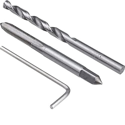 20 Piece M10 x 1.5mm Thread Repair Insert Kit, Stainless Steel Thread Repair Kit Helicoil Coil Compatible Hand Tool Set for Auto Repair - size: M10 x 1.5