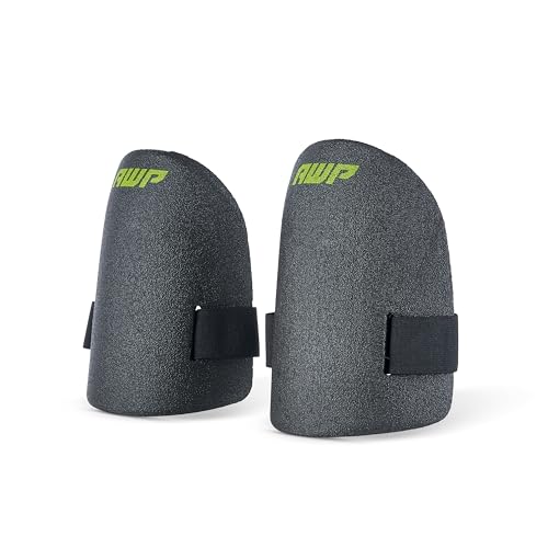 AWP Ultralight Knee Pad | Custom Molded Foam Work Knee Pads for Hardwood, Laminate, Tile, Landscaping, Gardening & More | One Size - size: 1 Pair