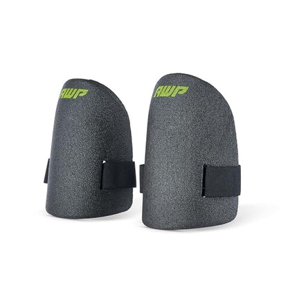 AWP Ultralight Knee Pad | Custom Molded Foam Work Knee Pads for Hardwood, Laminate, Tile, Landscaping, Gardening & More | One Size - size: 1 Pair