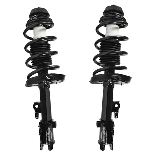 Detroit Axle - Front Struts for 2010 2011 2012 2013 Kia Soul, Complete Struts with Coil Spring Replacement Quick Install Struts Assembly - size: 11933_11934/Pair