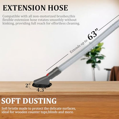 Attachment Kits for Dyson Vacuum Cleaner,Hose,Crevice Tool,Dryer Lint Vac Attachment for Dyson V15 V15s V11 V8 V9 V7 V10 V12 Detect Cyclone Absolute Cordless Handheld Vacuum Cleaner - size: All in One Cleaning Kit