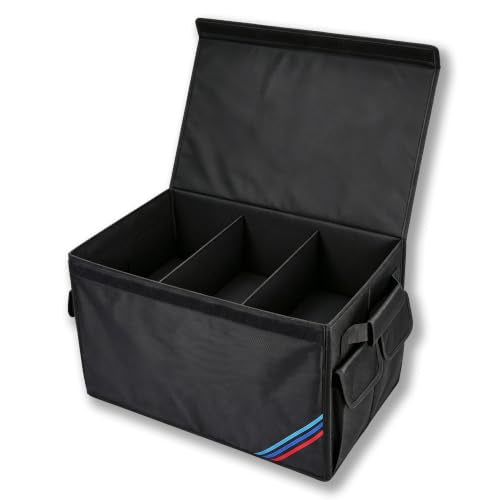 Non-slip Car Organizer, Multi-Use Collapsible Car Storage Box, Portable Auto Cargo Storage Bin for Car SUV Truck, Waterproof Outdoor Camping Picnic Storage Container,