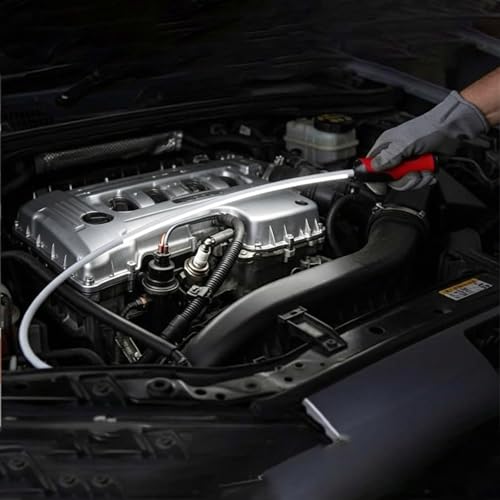 Rechargeable Bendable LED Work Light Stick, 3 Adjustable Brightness Modes, 360 Flexible Neck High Lumen Torch for Mechanics Car Repair Narrow Spaces