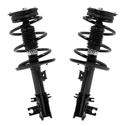 Detroit Axle - 4pc Struts Kit for 2013 2014 2015 2016 2017 2018 Nissan Altima, 2 Front Struts with Coil Spring Assembly 2 Rear Shock Absorbers Replacement Suspension - size: 4AQ47430-V1/Shock Kit