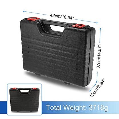 X AUTOHAUX Automotive Non Dismantle Fuel Injector Cleaner Cleaning Tool Kit & Tester Fuel System Air Intake System with Carrying Case for Petrol Car