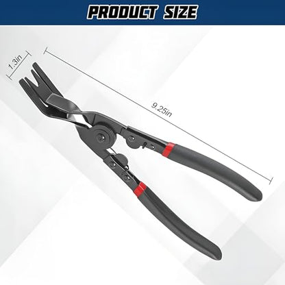 Car Panel Clip Removal Plier, Vehicle Retainer Clip Upholstery Trim Rivet Removal Tool, Automotive Interior Door Panels Fastener Plier, Universal for SUV Sedan Lorries