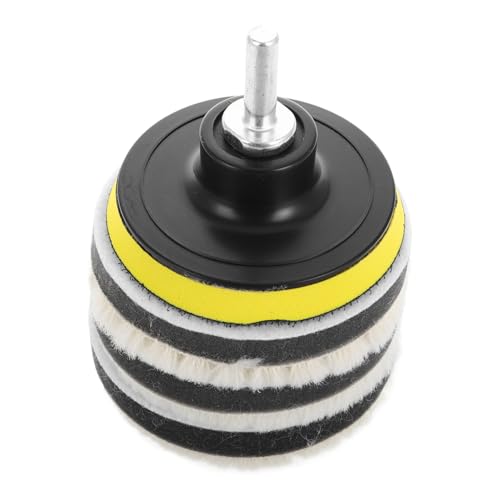 ABOOFAN -in-one Car Polishing Kit 5 Sets Wool Felt Polishing Wheel for Drill Buffing Wheel Kit Sanding Disc Pad Angle Grinder Car Pad