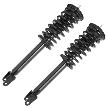 Detroit Axle - RWD Front Struts Sway Bars for 2007-2017 Lexus LS460, 2 Struts with Coil Spring Assembly 2 Sway Bar End Links 2008 2009 2010 2011 2012 2013 2014 2015 2016 Replacement Suspension Kit - size: 4QS54041/Sway Kit