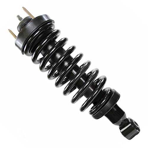 Detroit Axle - 4pc Struts for Ford 2003-2011 Crown Victoria Mercury Grand Marquis, Front Rear Struts & Coil Spring Assembly 2004 2005 2006 2007 2008 2009 2010 Replacement Suspension Shock Absorbers - size: 4Q47390/ Big strut kit