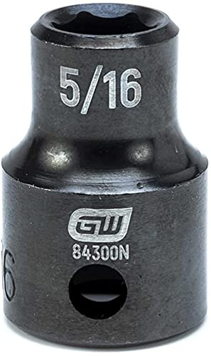 GEARWRENCH 44 Pc. 3/8" Drive 6 Point Standard & Deep Impact SAE/Metric Socket Set - 84916N (Pack of 3) - size: SAE/Metric (Pack of 3)