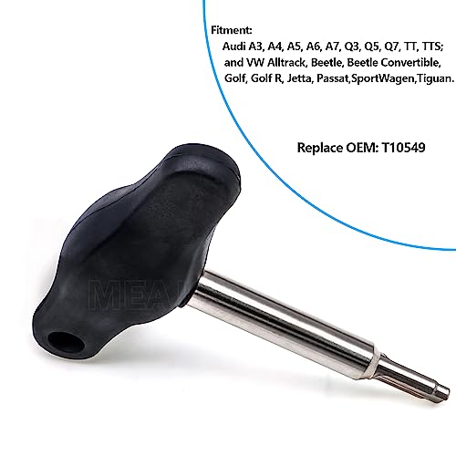 T10549 Oil Drain Plug Screw Removal Installer Wrench Assembly Tool, Compatible With VW Audi Golf Skoda Passat(1 PCS)