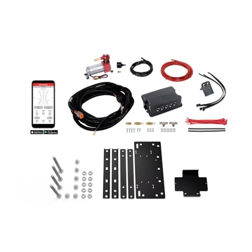 TrendsAuto Firestone Airide Ride-Rite Rear Air Spring Kit with Air Command Dual Wireless App Only Standard Compressor fits 2005-2023 Tacoma & Prerunner 2WD with 0" Lift | TrendsAuto Decal - size: Dual Path (App Only)