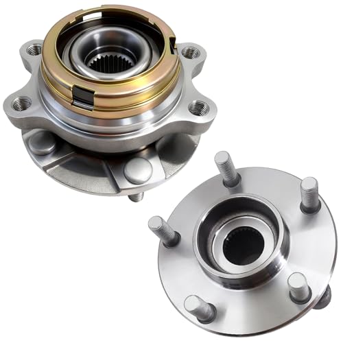513294 Front Wheel Bearing Hub Assembly for Nissan Altima 2.5L 2007 2008 2009 2010 2011 2012 2013 (2PCS) - size: 513294