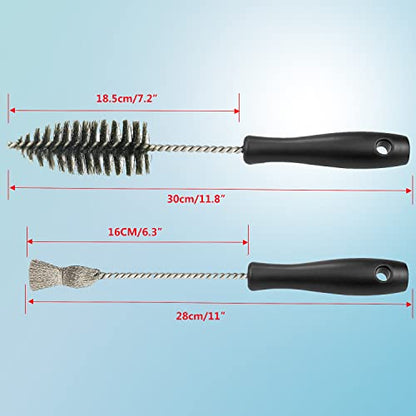 Injector Seat Cleaning Brush Kit for Ford CAT Navistar Diesel Engines | Removes carbon from injector seats for better sealing and prevents leaks during diesel injector service
