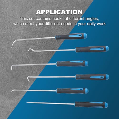 Tool, Pick Hook Set, Gasket Pick Hooks Puller Remover, Pick Tool Set for Car Auto Oil Seal/O-Ring Remover