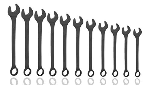 VCT 11 PC METRIC LARGE BIG JUMBO SIZE COMBINATION TOOL WRENCH SET WITH POUCH