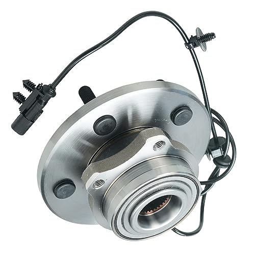 Detroit Axle - Rear 2pc Wheel Bearing Hubs for 2007-2008 Chrysler Pacifica, 2 Wheel Bearing and Hubs Assembly Replacement - style: 512330 x2/Pair