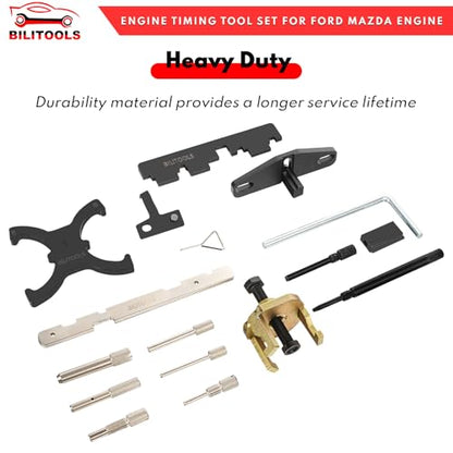 BILITOOLS 1.5 1.6 Ecoboost Engine Timing Tool Kit Compatible with Ford Mazda | OEM No. 303-1097 303-1550 303-1556