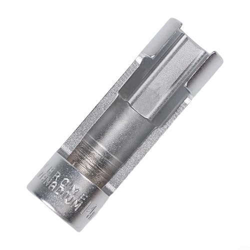 Diesel Injector Line Socket Set, Line Removal Tool 3/8 Drive, Chrome Vanadium Steel Open End Wrench for Auto Oxygen Sensor, 10-19mm(14mm) - color: 14mm