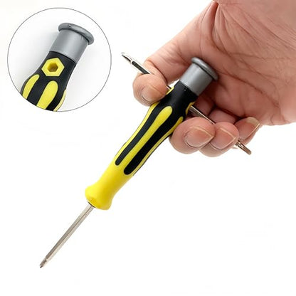 6-in-1 Multi-bit Screwdriver Set Tool All in One, Portable Multi-Purpose Screwdriver, Philips/Torx
