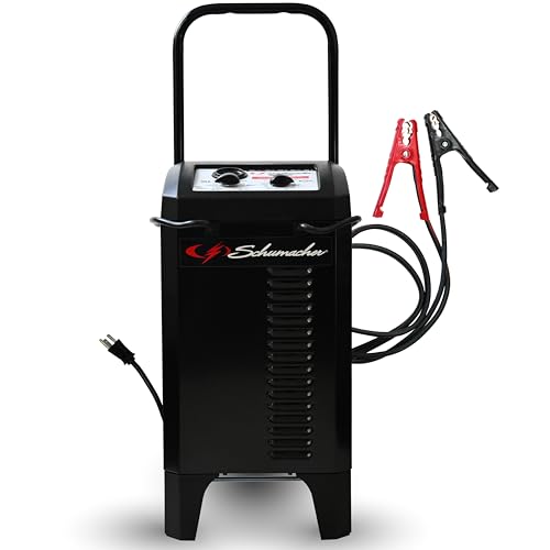 Schumacher Electric Wheeled 10A Car Battery Charger & Maintainer – SC1445 - style: 250 Amp