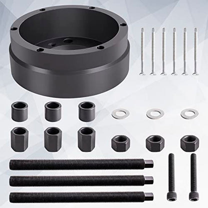 4918991 Front Crankshaft Seal & Wear Sleeve Remover/Installer Tool Set Fit for Cummins ISX12 ISX15