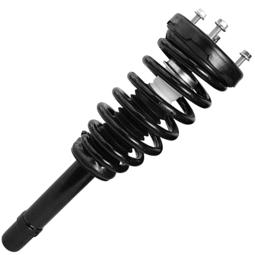 Detroit Axle - Front Struts w/Coil Springs Rear Shock Absorbers Replacement for 2006-2010 Hyundai Sonata 2006-2011 Azera - 4pc Set - size: 4AQ47271/Shock Kit