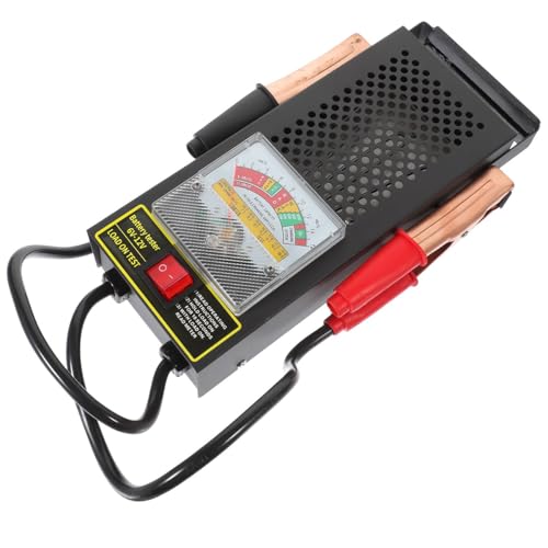 Car Battery Load Tester, 6V-12V Battery Alternator Checker with Voltmeter & Alligator, Versatile Automotive Charging System Diagnosis for All Batteries, Universal for Vehicles