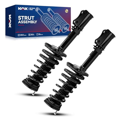 KAX Rear Struts for Toyota Camry 1997 1998 1999 2000 2001 3.0L V6 Avalon 1997-2003, Lexus ES300 1992-2001 Rear Shocks Quick Complete Strut Assembly with Coil Spring Set of 2 - style: 271681 271680