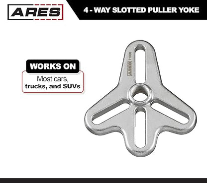 ARES 71000-43-Piece Harmonic Balancer Puller Set - Use with Harmonic Balancers, Steering Wheels, Crankshaft Pulleys and Gears - Works with Most Cars, Pickups, and SUVs - size: 43-Piece Harmonic Balancer Pull