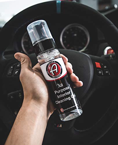 Adam's All Purpose Interior Cleaning Gel - Car Interior Cleaning For Interior Detailing Leather Seats, Vinyl Carpet, Upholstery, Plastic & Rubber Surfaces - size: 6 Ounce (Pack of 1)