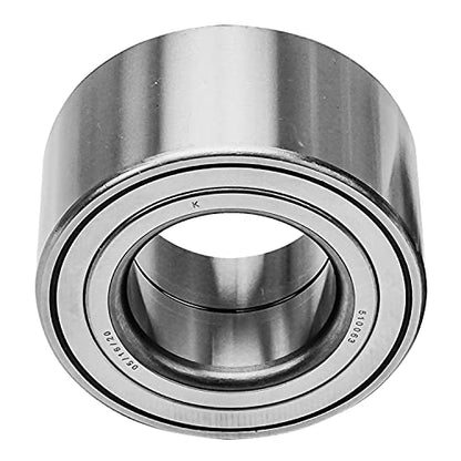 Detroit Axle - 510063 2 pc Front Wheel Bearings for Toyota Camry Sienna Highlander Avalon Matrix Solara Mazda 6 CX-7 Lincoln MKX Lexus ES330 ES350 RX400h Pontiac Vibe, Wheel Bearing Replacement - style: 510063 x2/Pair