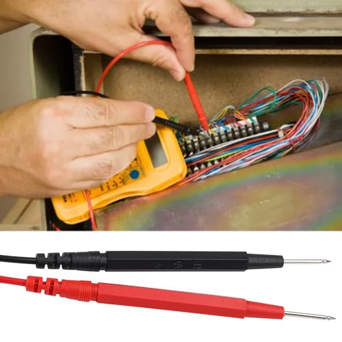 DIANN 2 Sets 16 in 1 Multimeter Test Leads Kit Digital Probes & Leads Set with Replaceable Testing Pen Test Hook Alligator Clips Banana Plug Measurement Tools for Electrical Power Experiments
