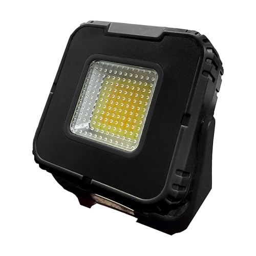 Power By GoGreen Magnalight 1000 Lumen LED Work Light – Dual-Sided, Rechargeable, with Magnetic Stand & USB Charging