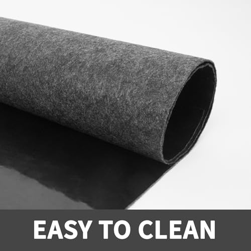 2pcs Cleanable Floor Oil Spill Mat (2'5" x 3') Oil Absorbing pad Durable Protective Surface Can be Used for car Oil Change - size: 2-2Pack 2'5" x 3'